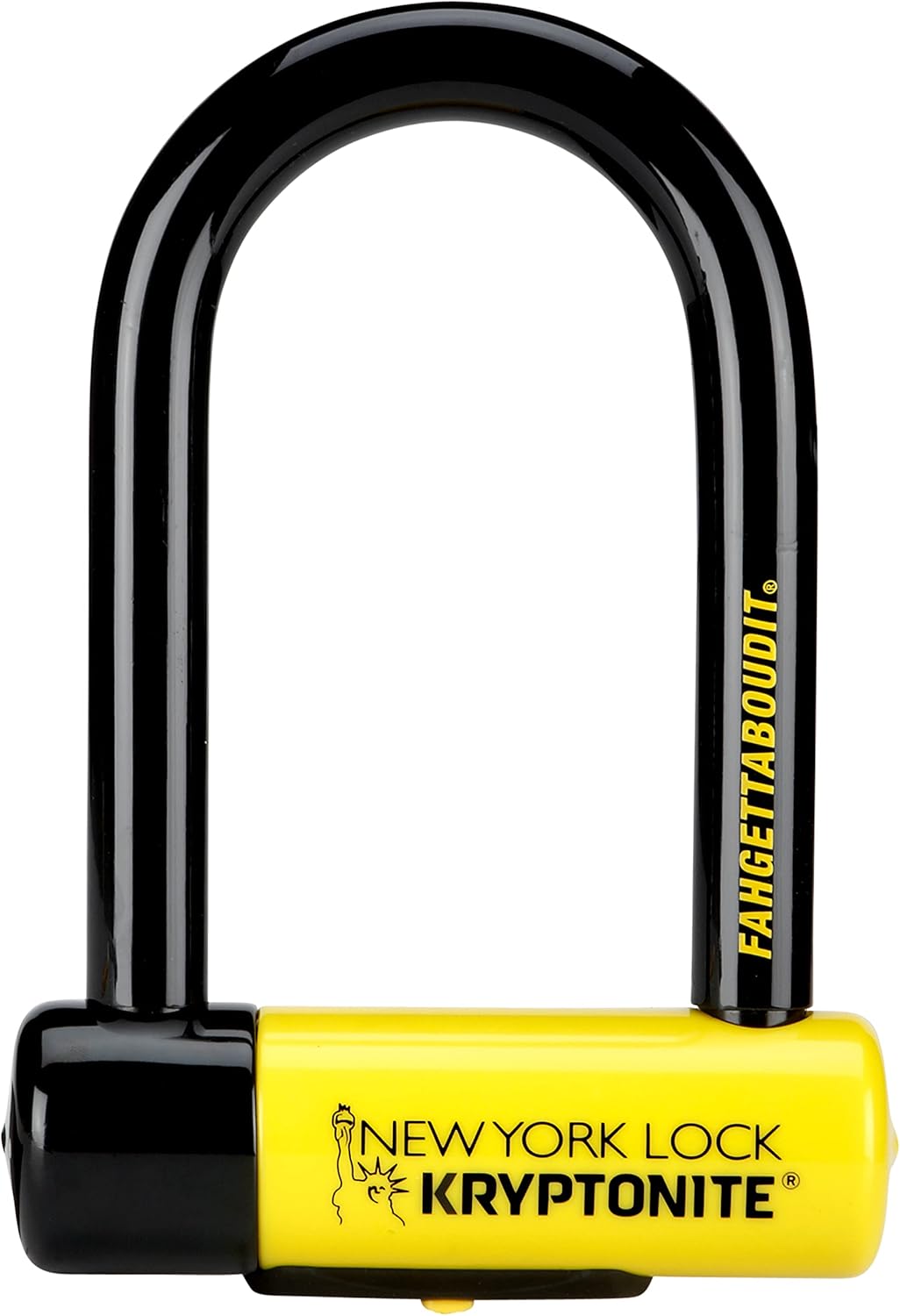 Kryptonite New York Fahgettaboudit Mini U-Lock. Image courtesy Kryptonite.