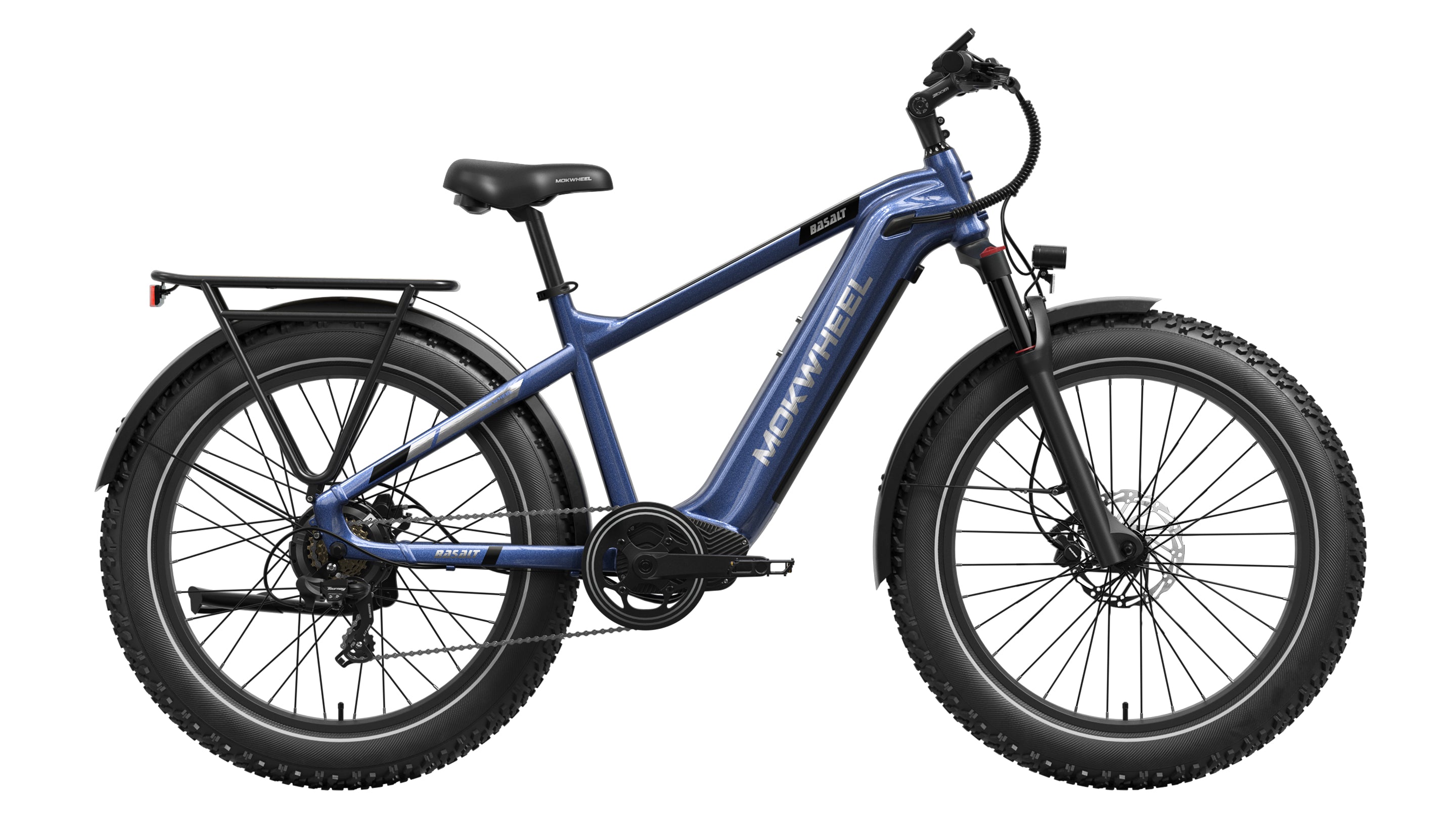 Mokwheel Basalt fat-tire electric bike, side profile. Image courtesy Mokwheel.