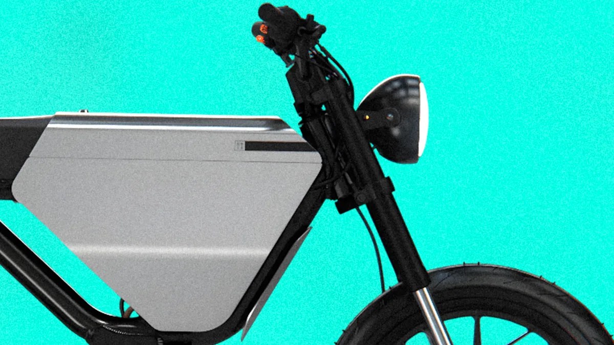 Onyx RCR 80V electric moped-style ebike. Image courtesy Onyx Motors.