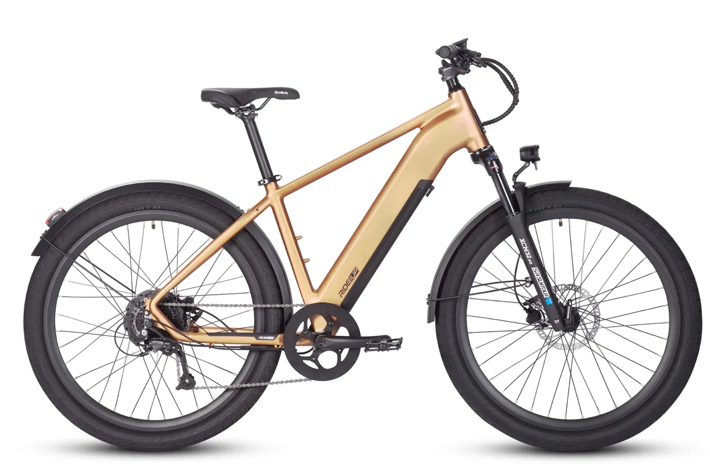 Ride1Up LMT'D V2 electric bike in Mohave copper, side profile. Image courtesy Ride1Up.