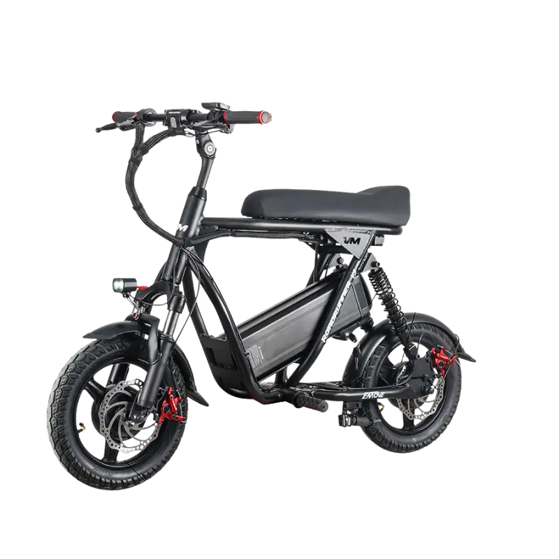 EMOVE RoadRunner V3 seated electric scooter-bike hybrid. Image via VORO MOTORS.