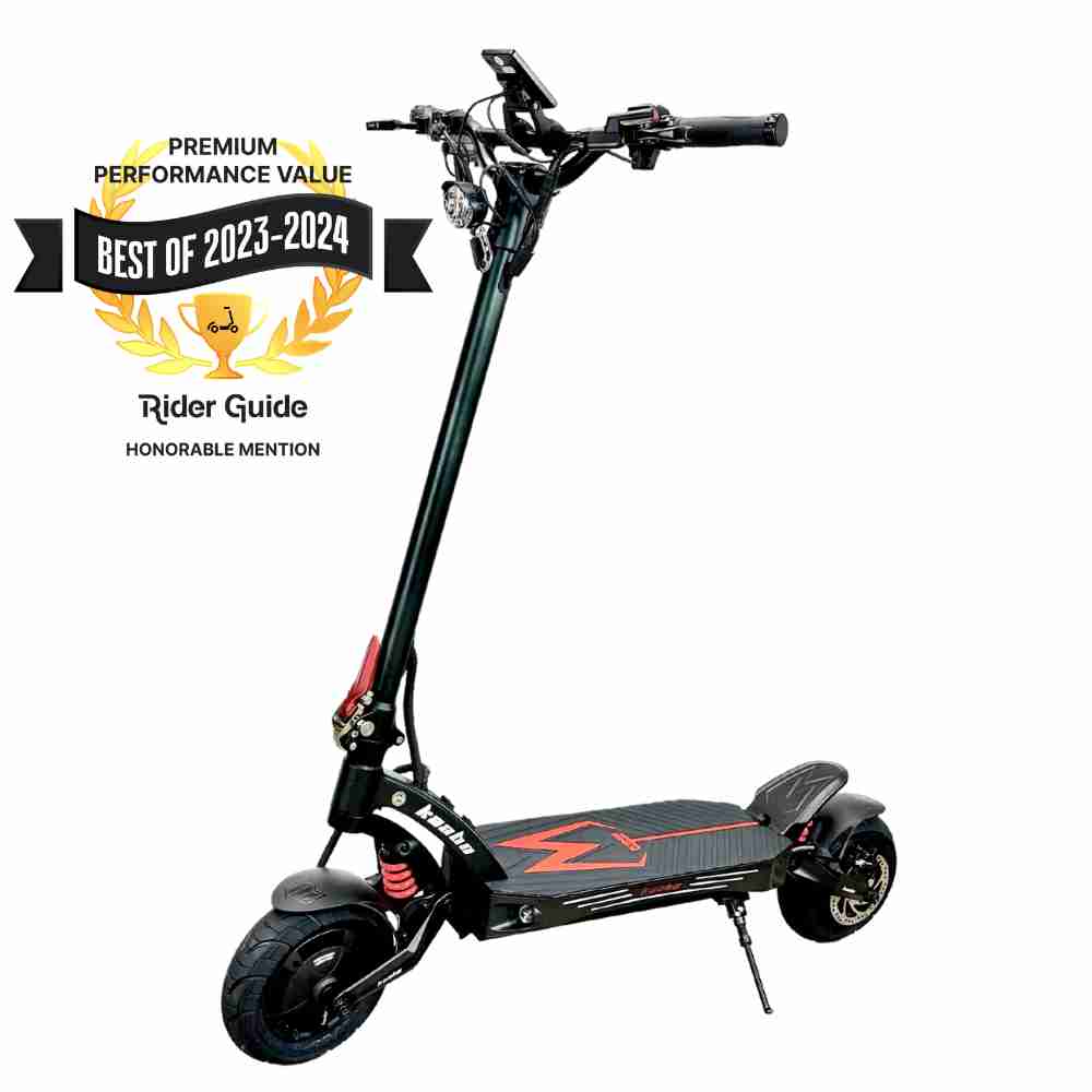 Kaabo Mantis King GT dual-motor off-road scooter. Image courtesy Fluid Free Ride.