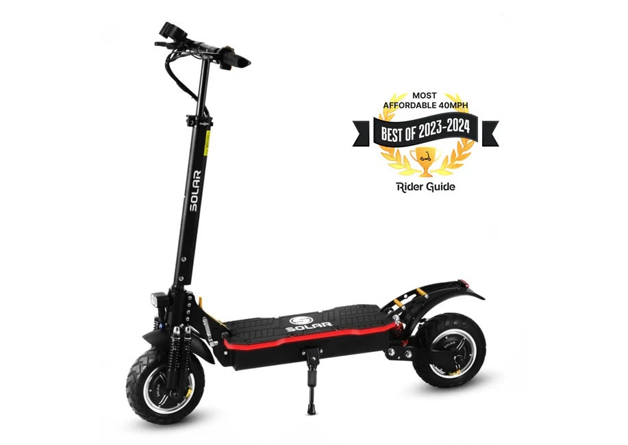 Solar P1 4.0 dual-motor electric scooter. Image via Solar Scooters USA.