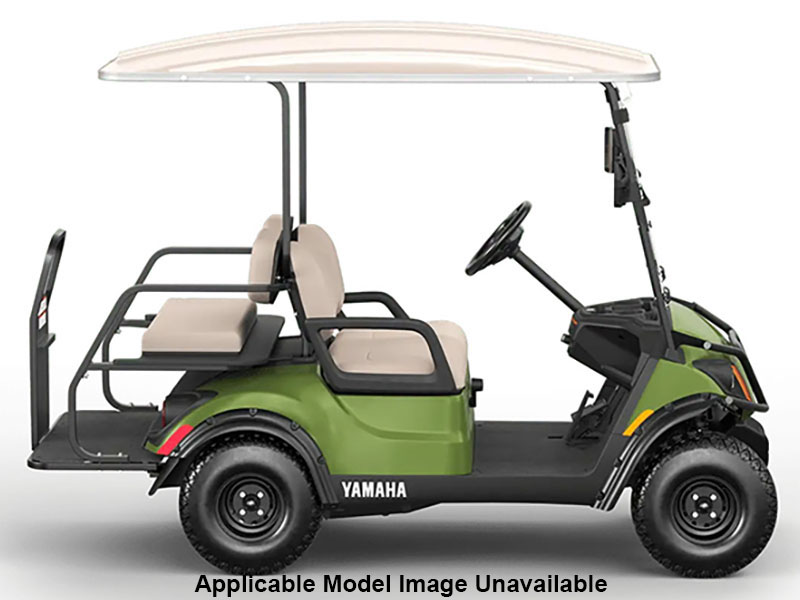 Yamaha Drive2 Adventurer Sport 2+2 lifted golf cart. Image courtesy Yamaha.