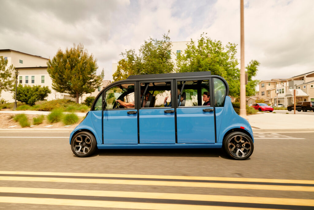 Polaris GEM e6 6-passenger street-legal LSV. Image courtesy Polaris GEM.